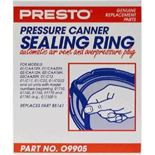 Presto Pressure Canner Sealing Ring Air Vent and Plug PR394008 - main